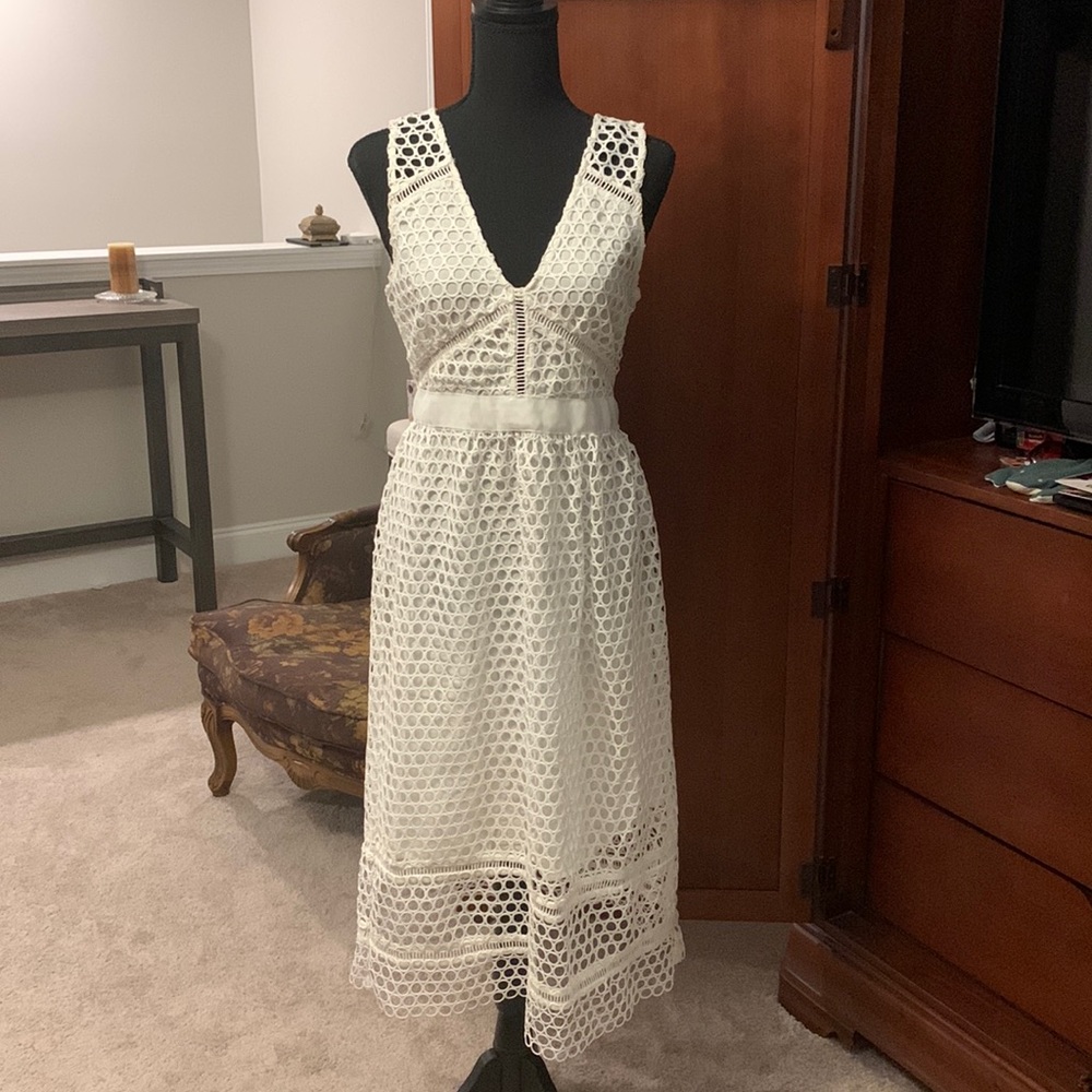 Abercrombie & Fitch White Dress